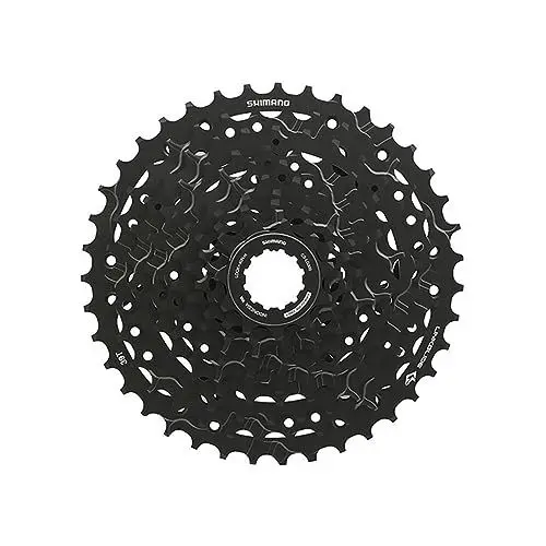Produktbild: SHIMANO Unisex-Adult Zahnkr-Kass. Cues CS-LG300-10 Fahrradkassette, Schwarz, 10 Fach