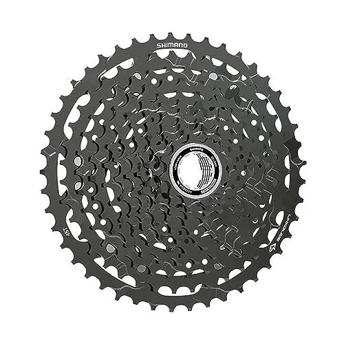 Produktbild: Shimano Unisex-Adult Zahnkr-Kass. Cues CS-LG400-11 Kassetten, Grau, 11 Fach