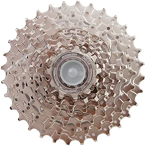 Produktbild: Shimano Unisex-Adult Cassette 9v 11-32 CS-HG400 10p Fahrradkassetten und Kiefernkerne, Mehrfarbig, One Size