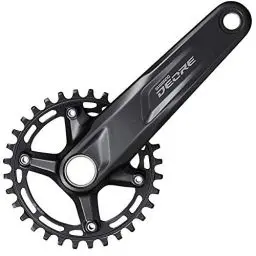 Produktbild: Shimano Unisex – Erwachsene Deore Kettenradgarnitur, Schwarz, Einheitsgröße