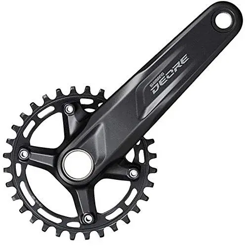 Produktbild: Shimano Unisex – Erwachsene Deore Kettenradgarnitur, Schwarz, Einheitsgröße