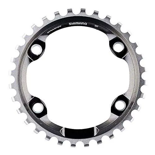 Produktbild: Shimano Unisex – Erwachsene Deore XT Kettenblatt, Silber, 34 zähne