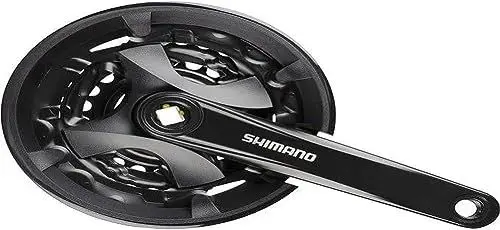 Produktbild: Shimano Unisex – Erwachsene FC-MT101 Kettenradgarnitur, Schwarz, Einheitsgröße