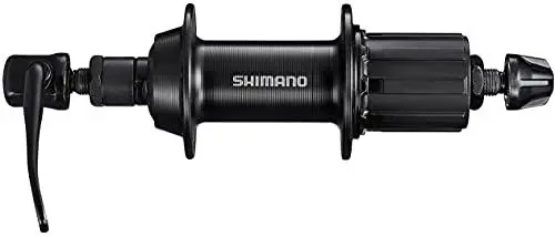 Produktbild: Shimano Unisex – Erwachsene FH-TX5008 Kasseten-Hinterrad Nabe, Schwarz, 36 Loch