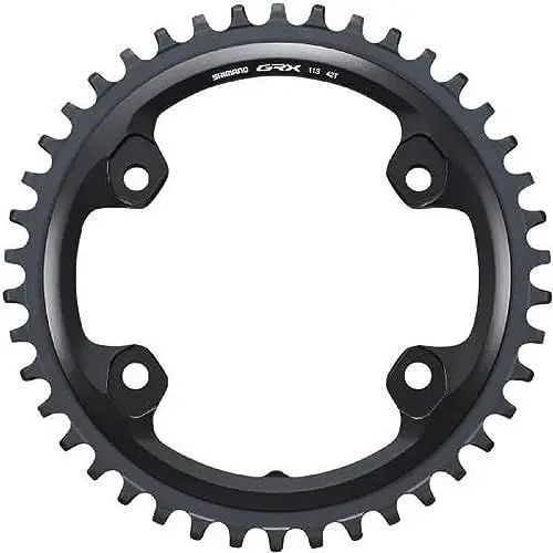 Produktbild: Shimano Unisex – Erwachsene GRX Kettenblatt, Schwarz, 42 zähne