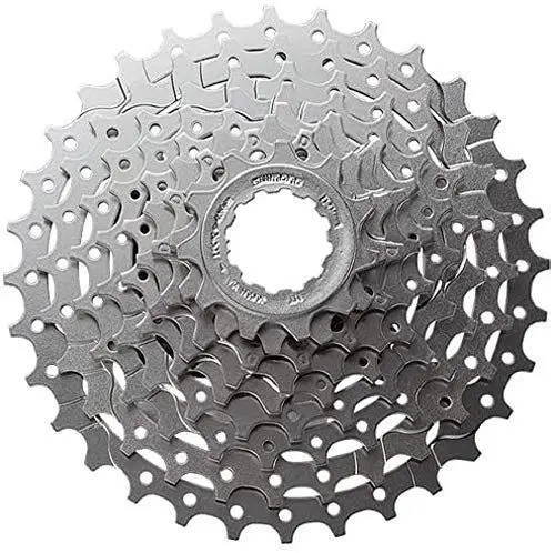 Produktbild: Shimano Unisex – Erwachsene Kassette 9 Fach, Silber