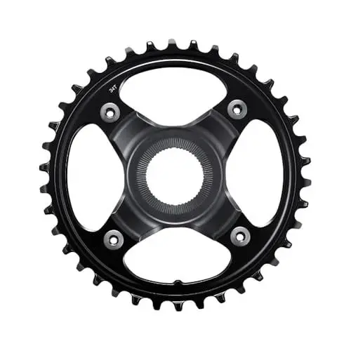 Produktbild: Shimano Unisex – Erwachsene Steps Kettenblatt, Schwarz, 34 zähne