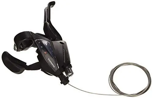 Produktbild: Shimano,5384,Brems-/Schalthebel-Rapid-Fire AA83-Fach mitGanganzeige, schwarz, L