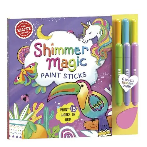Produktbild: Shimmer Magic Paint Sticks (Klutz)
