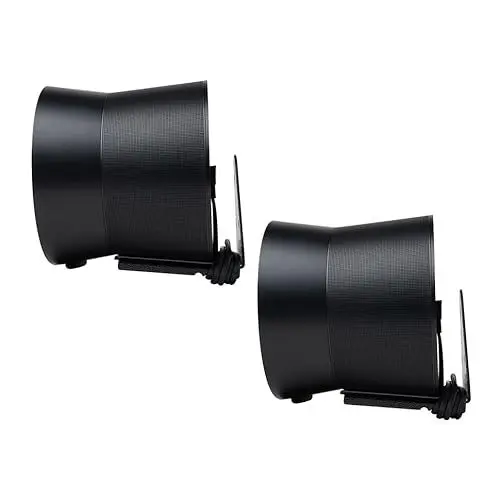 Produktbild: shinar Metall Wandhalterung Kompatibel mit sonos Era 300 Platzsparend,Halterung Zubehör Ständer Kompatibel mit Era 300 integriertem Kabelmanagement Max. 12 kg (2-Pack, Schwarz) (Schwarz)
