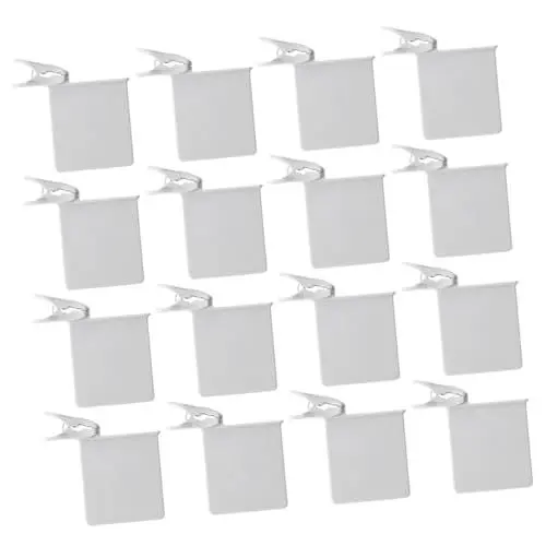 Produktbild: SHINEOFI 16stücke Kühlschrank-clips Gefrierfach-trennwand Kühlschrank-regal-clips Verstellbare Organisierer Für Lebensmittel Snack-organizer Für Kühlschrank