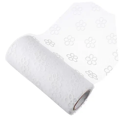 Produktbild: SHINEOFI 1 Rolle Mesh Stoffband Für Blumenstrauß Tüllstoff Seidenband Für Blumenstrauß Amerikanische Dekoration Kleidung Dekorationsmaterial Tüllspule DIY Artikel Netzgarn 100%