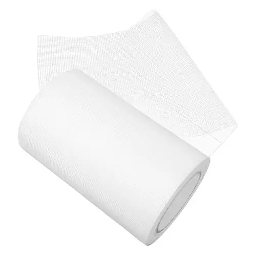Produktbild: SHINEOFI 1 Rolle Selbstklebendes Nahtband Klebestreifen patchen Rissdichtband Fugendichtbänder Gips Wand Trockenbau-Reparaturband Trockenmauer-Bandgeflecht Glasfaser Weiß