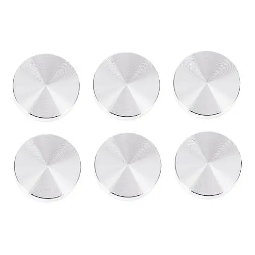 Produktbild: SHINEOFI 1 Satz Kuchen Aus Massivem Aluminium Screibentisch Ersatzteile Für Gartenmöbel Aluminiumscheiben Für Tisch Hardware Glastischplatte Scheibe Runde Kreisscheibe Aus Aluminium 6st