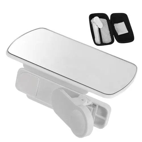 Produktbild: SHINEOFI 2 Stück Handy Spiegelreflektor Verstellbarer Kamera Spiegelclip für Smartphones für Kreative Fotografie und Unterwegs Leicht und Tragbar Reinigungstuch