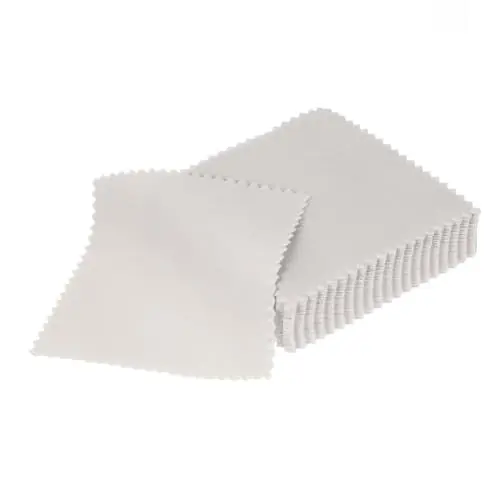 Produktbild: SHINEOFI 300 Stk Schmuck Wischtuch Silberreiniger Schmuck Weißgoldreiniger Schmuckpoliertuch Linsentücher Aus Mikrofaser Silberpoliertuch Autowaschhandschuh Silber-platin-schmuck Dark Grey