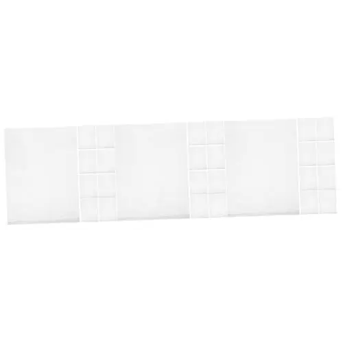 Produktbild: SHINEOFI 3 Sätze Gewebte Tasche Versandtaschen Für Kleine Unternehmen Gewebter Mailer Liefertaschen Kleiner Sack Express-taschen Pakettaschen Für Den Versand Polypropylen Weiß 24 Stück * 3