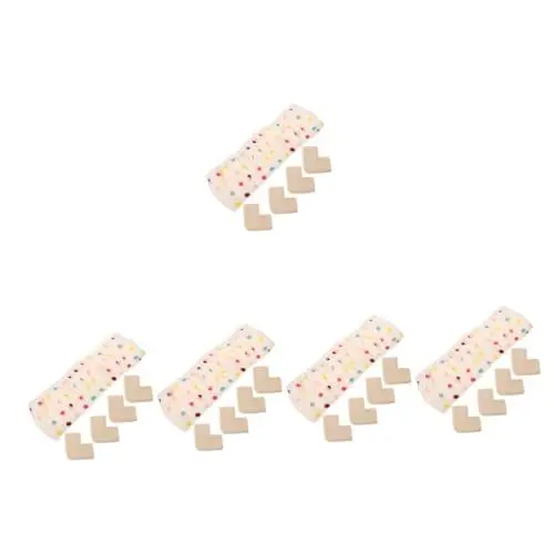 Produktbild: SHINEOFI 5 Sets Stickerei Schutzring Kreuzstich Rahmenabdeckung DIY Handwerk Stickrahmen Abdeckung Handarbeitszubehör Stickrahmen Rahmenabdeckung Stickerei Zubehör DIY