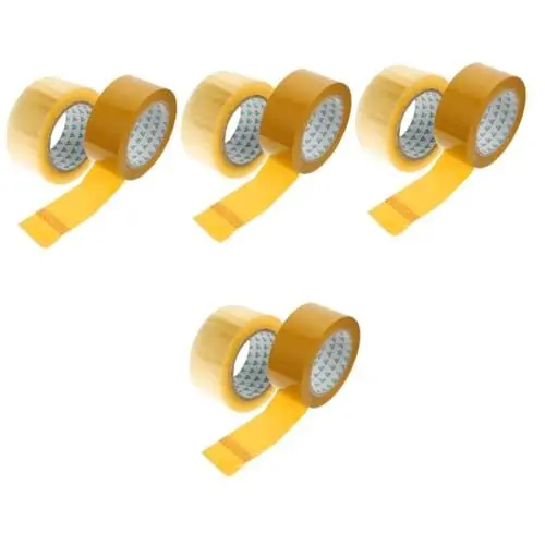 Produktbild: SHINEOFI 8 Rollen Klebeband Bänder Klare Bandverpackung Hochleistungs-packband Verpackungsversorgung Packband Mit Abroller Büroband Sich Bewegendes Band Versand Multifunktion Bopp Zubehör