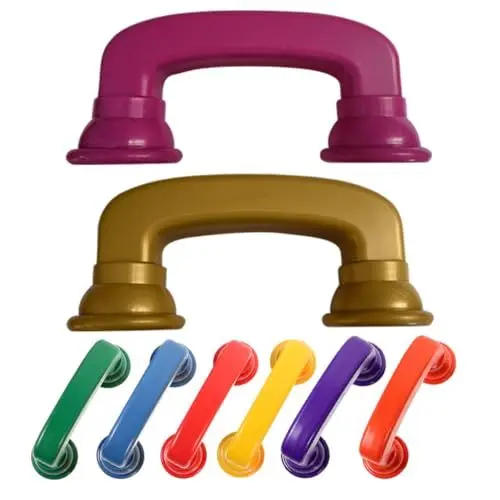 Produktbild: SHINEOFI 8 Stück Flüster-Lese-Telefone Kinder-Akustik-Feedback-Flüstern Hören Sie Mich Selbst Geräusch-Telefone Kleinkind-Lerntelefon-Spielzeug Für Fließende Aussprache Im Klassenzimmer