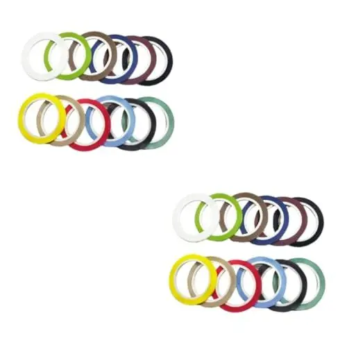 Produktbild: SHINEOFI Bastelklebeband 24 Rollen Magnetband Washi-tapes Aus Papier Geschenkverpackungsbänder Papierklebebänder Selber Machen Schmücken Maskieren Geschenkverpackung Klebeband