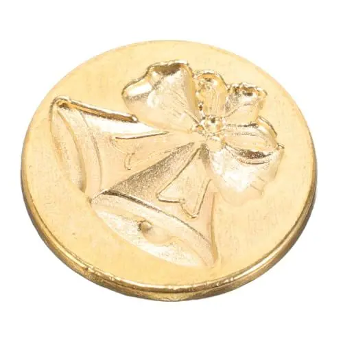 Produktbild: SHINEOFI Kopfzeile mit Weihnachtsfarbe Brief Siegelstempel Wachssiegelstempel Wachsstempel Wachs Siegelmaterial Hochzeitswachs Hochzeitsdekoration Stempelkopf Wachssiegel Stempel Metall