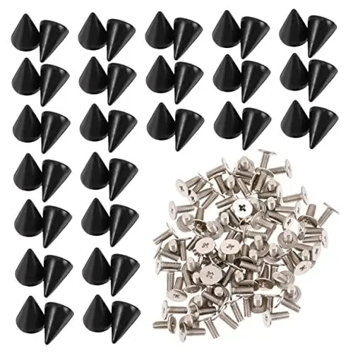 Produktbild: SHINEOFI Punk-spike-nieten 50 Stück Metallkegel-nieten Für Dekorative Accessoires Kleidersäcke Stirnbänder