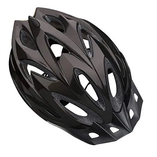 Produktbild: Shinmax Fahrradhelm,Fahrradhelm Herren Damen mit Visier Abnehmbarer EPS Körper+PC Schale MTB Mountainbike Helm für Erwachsene Unisex Radhelm 18 Lüftungslöcher Verstellbarer Größe 57-62cm
