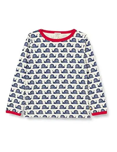 Produktbild: Shirt Langarm mit Print Schnecke, GOTS Zertifiziert