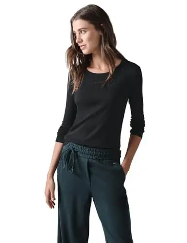 Produktbild: CECIL Damen B322077 Shirt Mit Rundhals, Dynamic Aqua Blue,XL