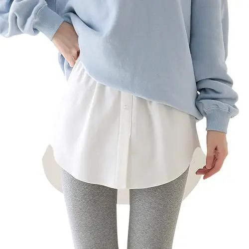 Produktbild: Shirt verlängerung,Reifrock brautkleid,hemdverlängerung,Shirt verlängerung,Reifrock brautkleid,hemdverlängerung,unterröcke für Damen,Karneval kostüm sexy,Bluse Rock Damen