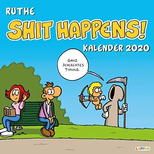 Produktbild: Shit happens! Wandkalender 2020: 2-Wochen-Kalender