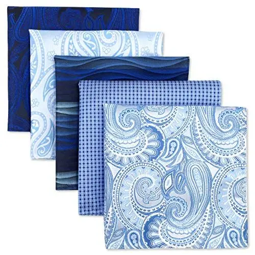 Produktbild: Shlax&Wing 5 Pieces Assorted Herren Einstecktücher Set Lot