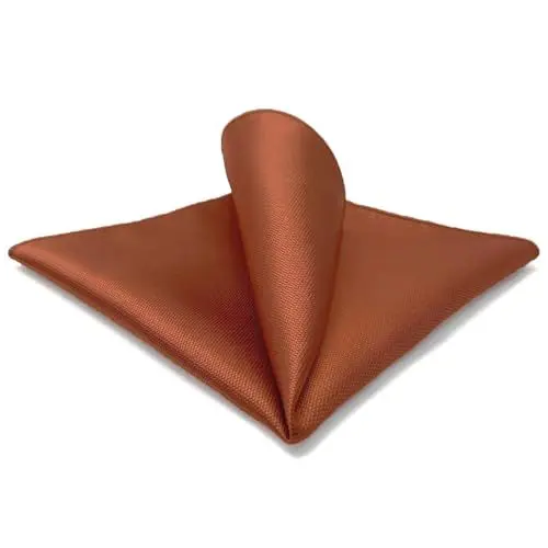 Produktbild: Shlax&Wing Hochzeit Herren Seide Krawatte Orange Einfarbig Extra lang Dünne