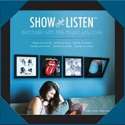 Produktbild: Show & Listen, Schallplattenrahmen, Frame für Vinyl und LP Cover, schwarz