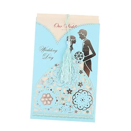 Produktbild: SHOWERORO Set Mit 10 Hohlen Quasten Für Hochzeitseinladungen Für Besondere Anlässe