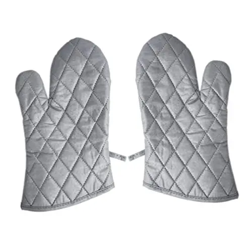 Produktbild: SHOWERORO 1paar Hitzebeständige Mikrowellenhandschuhe Dicke Ofenhandschuhe Für BBQ Und Backen Kleine Praktisch Und Vielseitig Für Küche Und Grill