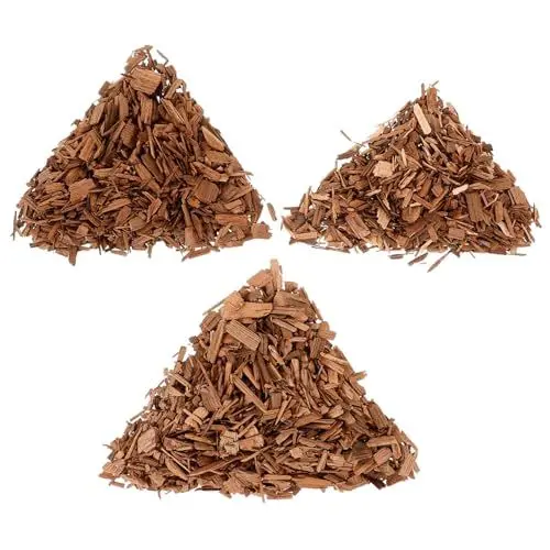 Produktbild: SHOWERORO 100 g Chips für Rotwein Heimbrauen französisches Weinherstellungszubehör Rotweinstücke Whiskey-Brauchips Heimbrauausrüstung