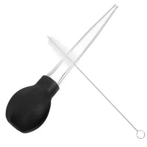 Produktbild: SHOWERORO Backflüssigkeits-Tropfer Glühbirnenpumpe - -Pinsel Grillpinsel Satz von Flüssigkeitsübertragungswerkzeugen