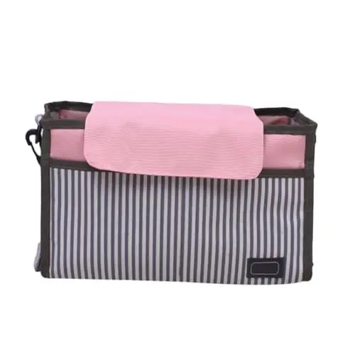 Produktbild: SHOWERORO Kinderwagen Organizer Tasche Buggy Organizer Für Baby Wagen Windel Spielzeug