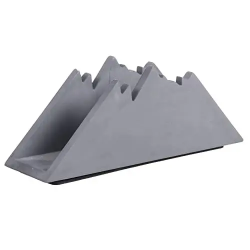 Produktbild: SHOWERORO 1 Stk Papier handtuch halter aus Zement Aufbewahrungsregal für den Haushalt Papierserviettenhalter Wasserbeton Taschentuchhalter Schneebeton Taschentuchständer Schneebergdekoration
