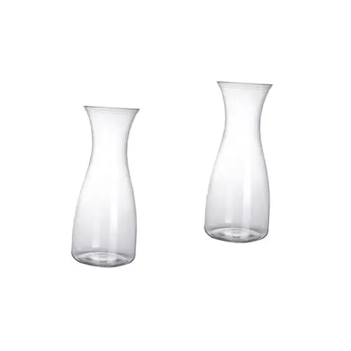 Produktbild: SHOWERORO 2St Weinspender für den einzug küchenmaschiene winetou Trinkkrug Abendessen Weinkaraffe wasserflasche Dekanter für Weinkaraffe klare Weinkaraffe Acrylmaterial Transparent