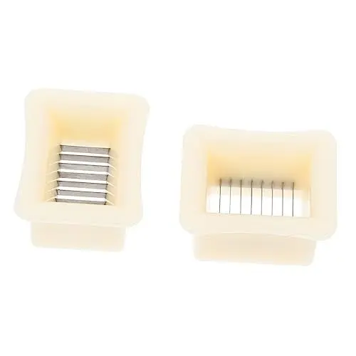 Produktbild: SHOWERORO 2 Stück Bohnenschneider Kartoffelschäler Gemüsebohnenschneider Zwiebelschneider Käsehobel Bohnenschneider Beige