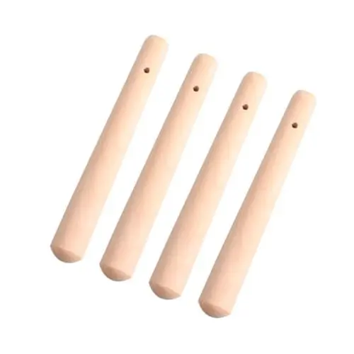Produktbild: SHOWERORO Holz-stößel-set 4-teilig Holzstößel Für Jungen Und Mädchen Kleinkinder Und Küche