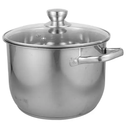 Produktbild: SHOWERORO Dicker Suppentopf Suppentopf Kochtopf aus Edelstahl Profi-Kochtöpfe Multifunktions-Suppendampfer Kochgeschirr Topf für die Küche zu Hause