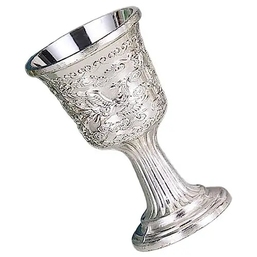 Produktbild: SHOWERORO Retro Drachen- Und Phönixweinglas Kelche Drachentasse Retro-Brille Abendessen Kelch Chinesisches Dekor Schnapsbecher Für Den Haushalt Silberner Kelch Weinkelch Zinklegierung Silver