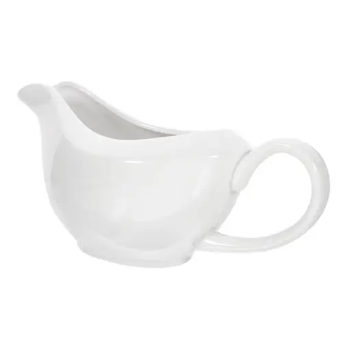 Produktbild: SHOWERORO Soßenbecher Aus Keramik Mit Griff 400 Ml Sauciere Für Restaurant Bar Catering Grillen Im Freien Picknick