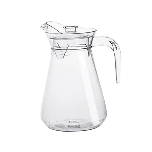 Produktbild: SHOWERORO Wasserkocher Acryl Getränkekrug Deckel 1l Fassungsvermögen Für Saft