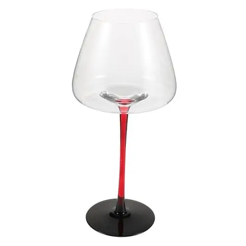 Produktbild: SHOWERORO Weingläser Rotweingläser Mit Hohem Stiel 710 Ml Klar Kristallgläser Für Weinproben Getränkebecher Aus Glas Geschmack Party Urlaub Bar