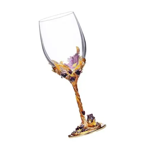 Produktbild: SHOWERORO Weinglas Beerpong Bier zitronenlimonade DWR milchsufdchäumrr Weinkelche Damen Brille dekorative Weingläser espejuelos para Mujer Weingläser transparenter Kelch Stielbecher
